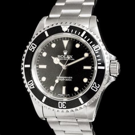 rolex 14060 case back brushing|Rolex submariner model 14060.